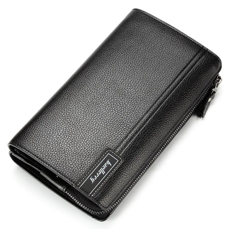 F.W.S...Men Clutch Bag Large Capacity Men Wallets Cell Phone Pocket Passcard Pocket High Quality Multifunction Wallet For Men