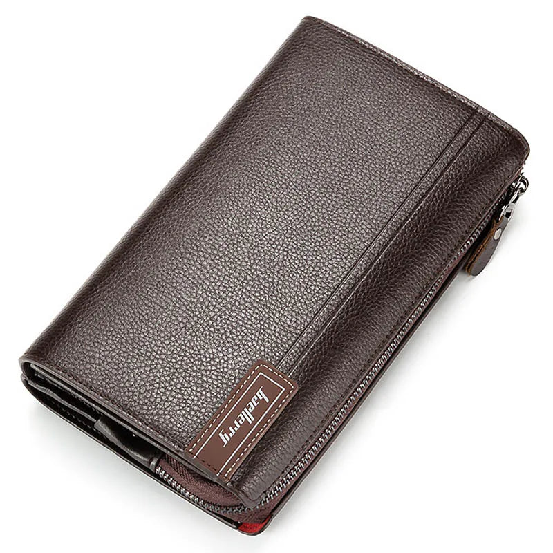 F.W.S...Men Clutch Bag Large Capacity Men Wallets Cell Phone Pocket Passcard Pocket High Quality Multifunction Wallet For Men