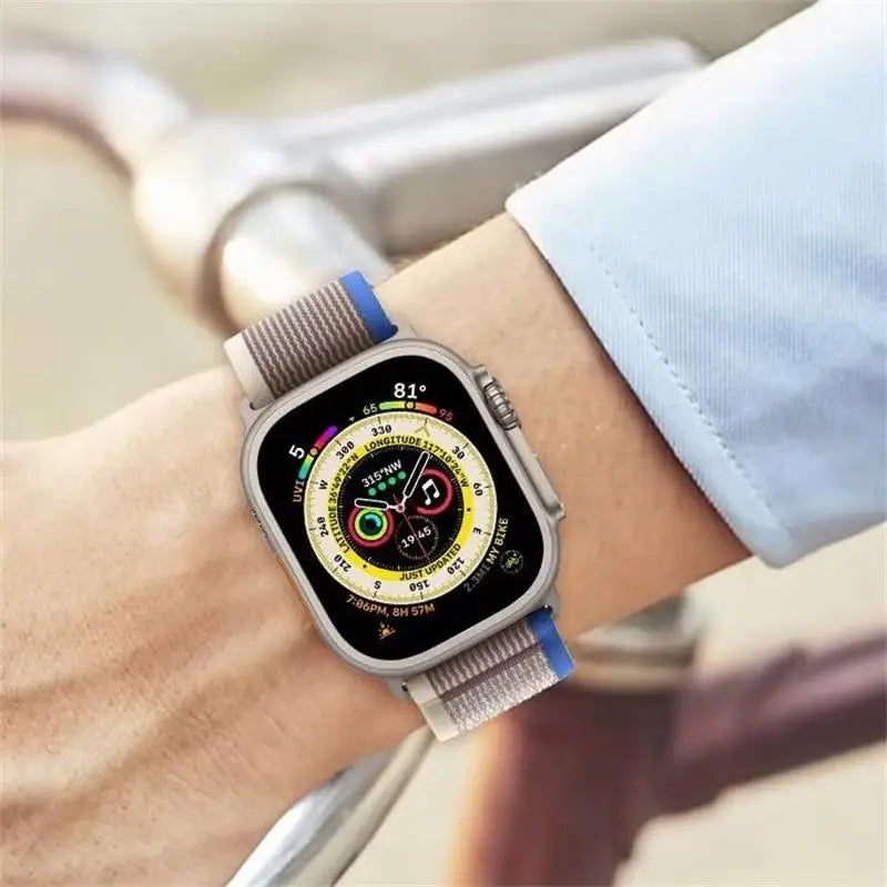 F.W.F... For apple watch band 44mm 40mm 49mm 45mm 41mm 42mm 44 45 mm correa bracelet iWatch Ultra 2 series 7 6 3 se 8 9 strap