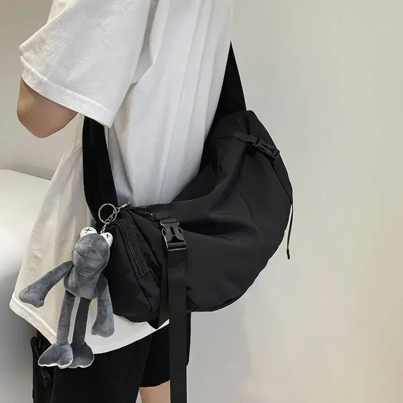 F.W.S...Casual backpack ins Japanese functional tooling bag men's large-capacity shoulder bag sports backpack tide boys' bags