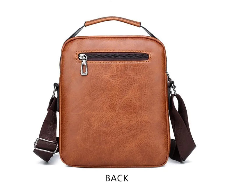 F.W.S ...Crossbody Messenger Bags Business Casual Handbag Brand Shoulder New High Quality Leather For Men Business Casual Fash